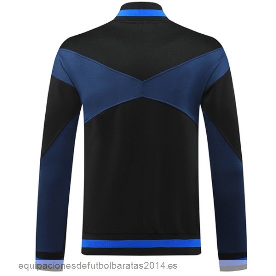 Nuevo Ropa Deportiva Con Cremallera Larga Inter Milan 24/25 Azul Negro Baratas